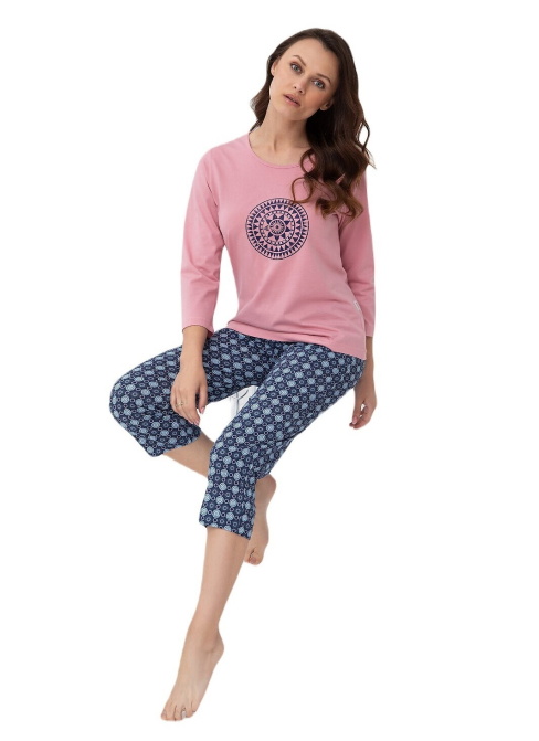 Pijama dama LUNA 331 roz