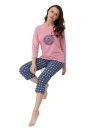 Pijama dama LUNA 331 roz