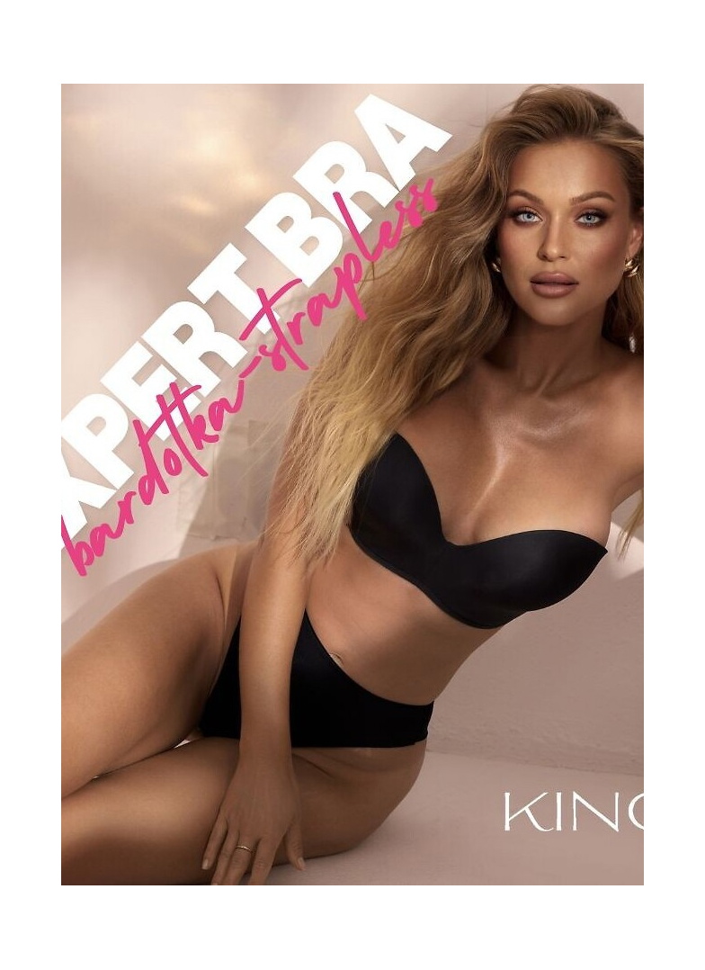 Sutien bardot KINGA BC-1167 EXPERT BRA negru