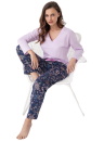 Pijama dama LUNA 614 heather