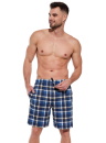 Pantaloni scurți de pijama bărbați Cornette 698/14 albastru închis