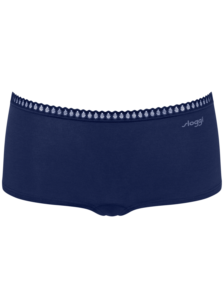 Chiloți dama SLOGGI GO CRUSH SHORT C3P BLUE - DARK COMBINATION