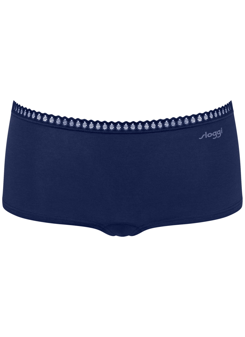 Dámské kalhotky SLOGGI GO CRUSH SHORT C3P BLUE - DARK COMBINATION