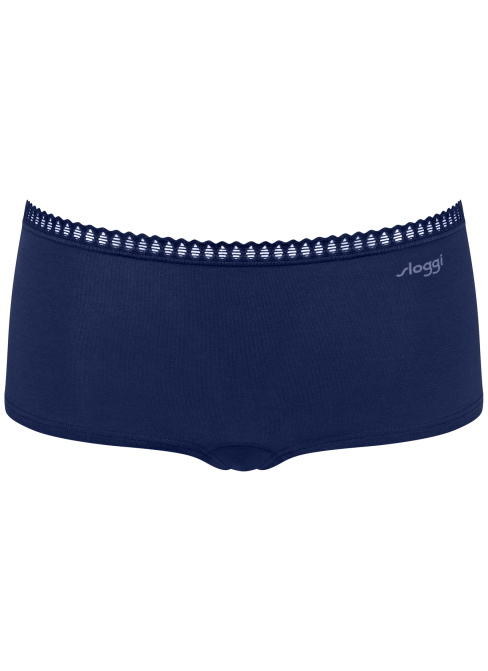 Majtki damskie sloggi GO Crush Short C3P Blue - Dark Combination