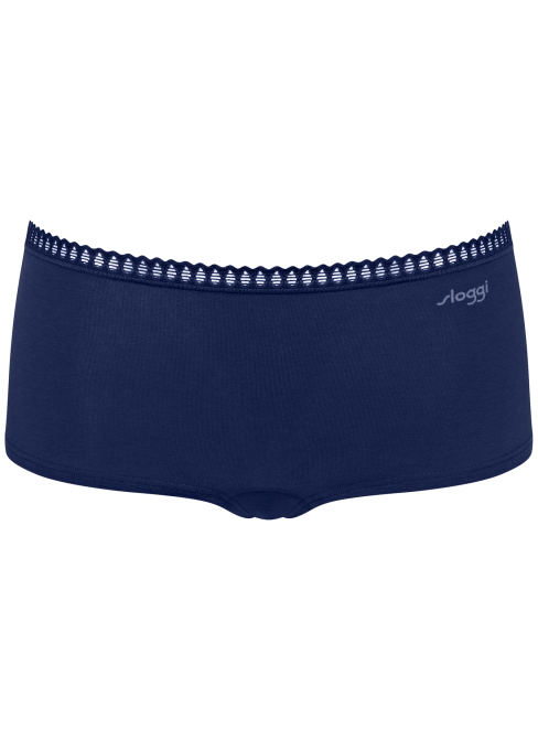 Női bugyi SLOGGI GO CRUSH SHORT C3P BLUE - DARK COMBINATION