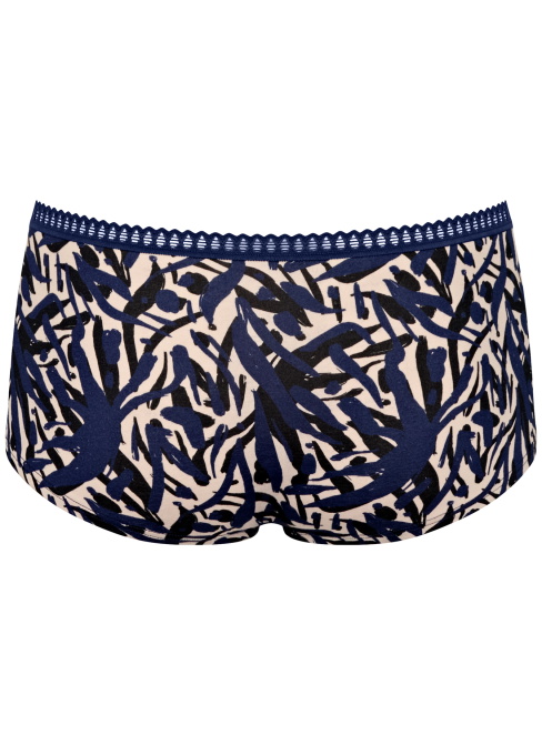 Dámské kalhotky SLOGGI GO CRUSH SHORT C3P BLUE - DARK COMBINATION