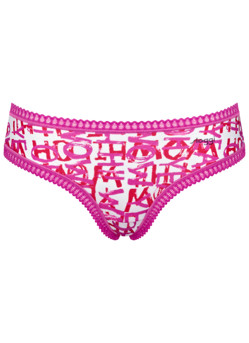 Dámské kalhotky SLOGGI GO CRUSH HIPSTER C3P PINK - DARK COMBINATION