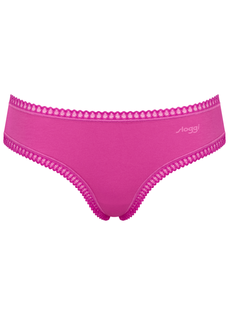 Női bugyi SLOGGI GO CRUSH HIPSTER C3P PINK - DARK COMBINATION