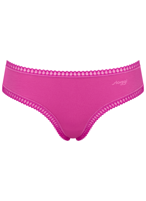 Chiloți dama SLOGGI GO CRUSH HIPSTER C3P PINK - DARK COMBINATION