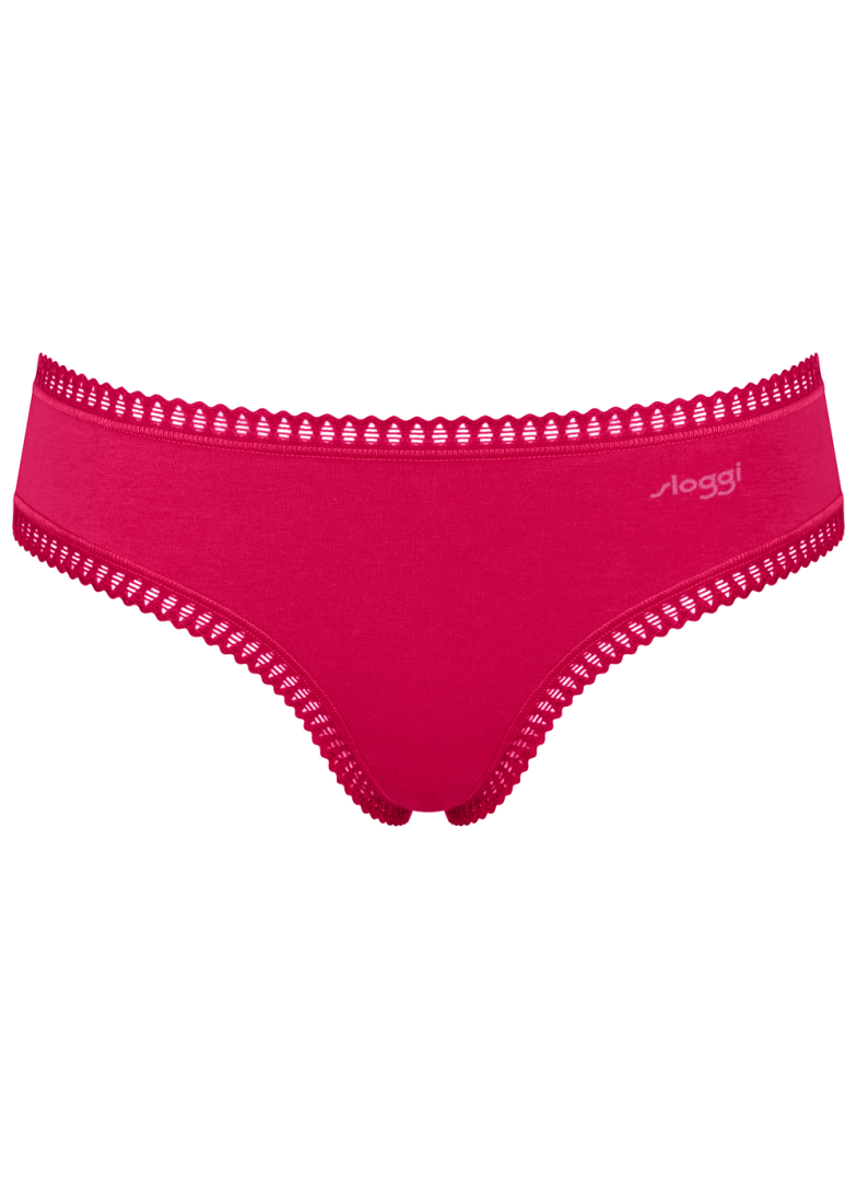 Női bugyi SLOGGI GO CRUSH HIPSTER C3P PINK - DARK COMBINATION