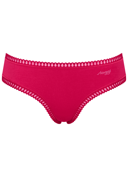 Női bugyi SLOGGI GO CRUSH HIPSTER C3P PINK - DARK COMBINATION