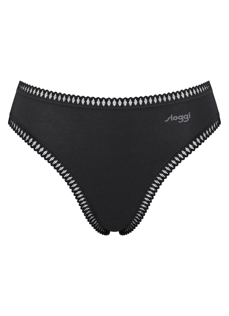 Női bugyi SLOGGI GO CRUSH HIGH LEG C3P BLUE - DARK COMBINATION