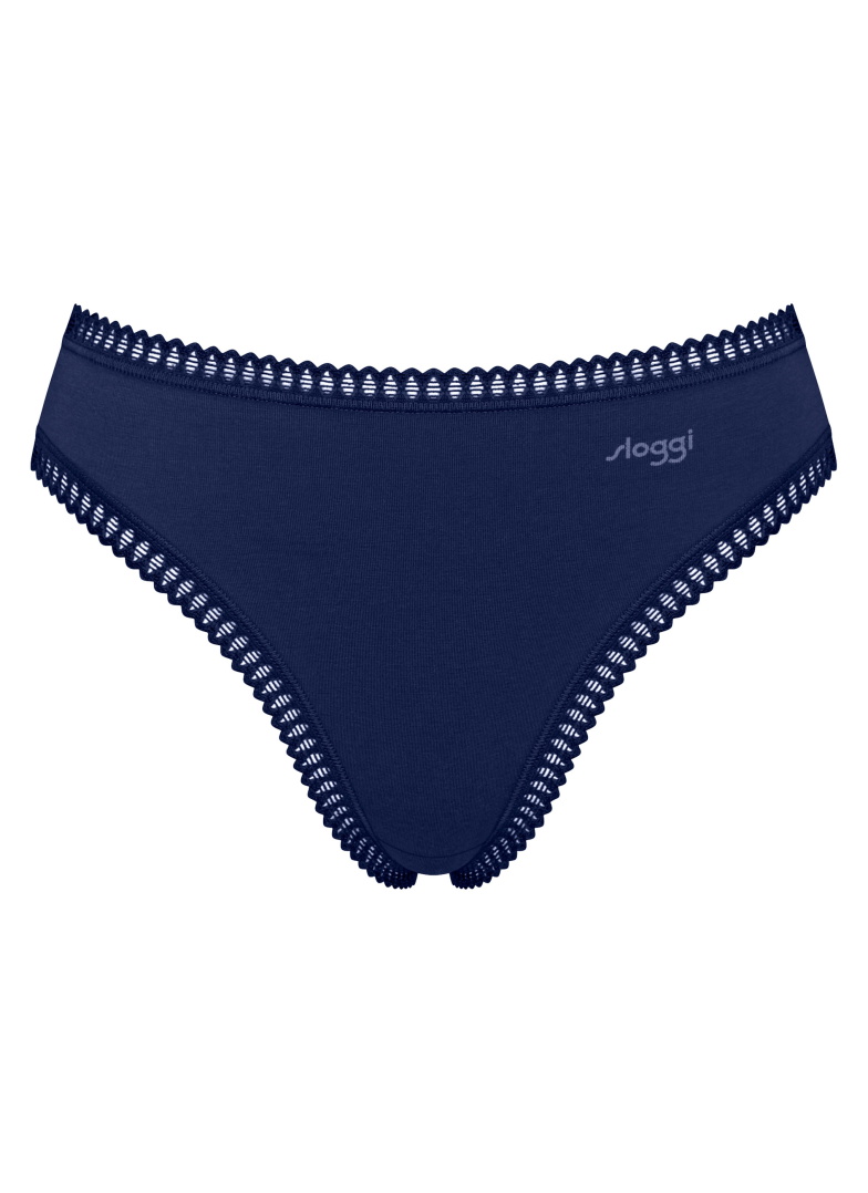 Chiloți dama SLOGGI GO CRUSH HIGH LEG C3P BLUE - DARK COMBINATION