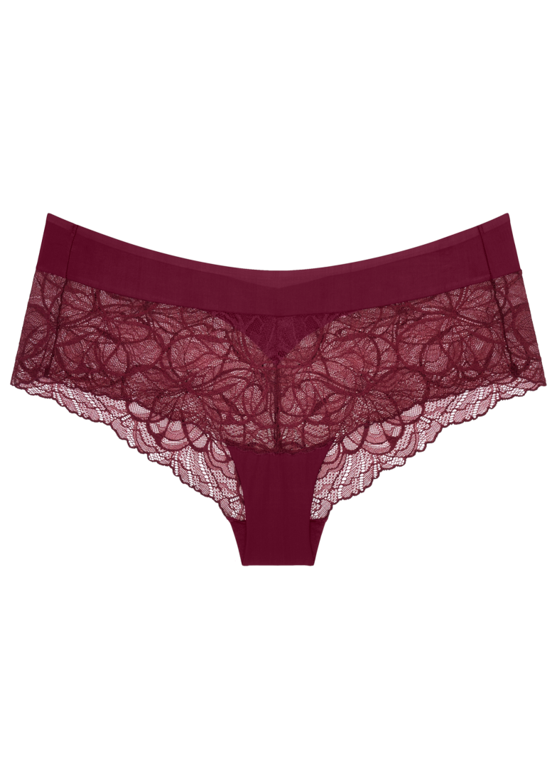 Chiloți dama TRIUMPH BODY MAKE-UP ILLUSION LACE SHORTY WOODROSE