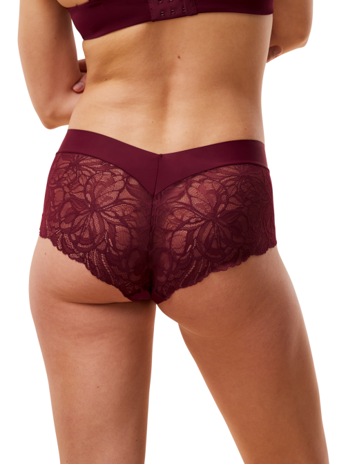 Majtki damskie Triumph Body Make-Up Illusion Lace Shorty Woodrose