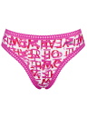 Női bugyi SLOGGI GO CRUSH HIGH LEG C3P PINK - DARK COMBINATION