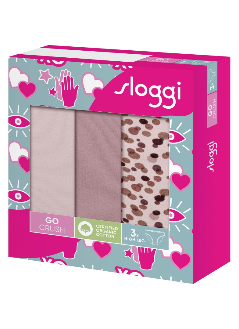 Chiloți dama SLOGGI GO CRUSH HIGH LEG C3P MULTIPLE COLOURS 1