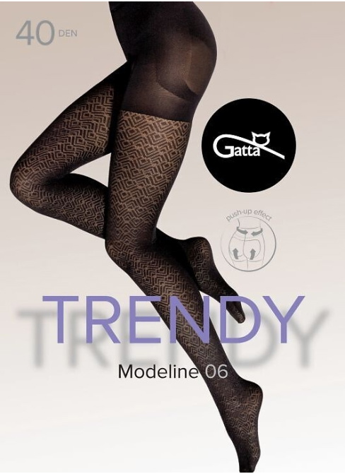 Rajstopy Gatta Modeline 06 40 den czarny