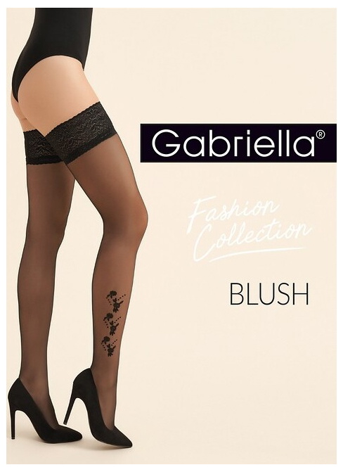 Punčochy GABRIELLA 212 BLUSH 20 DEN černá