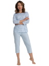 Pijama pentru femei WADIMA 104450 albastru deschis