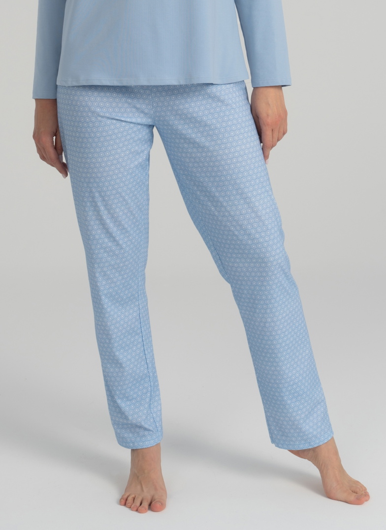 Pijama dama WADIMA 104725 albastru deschis