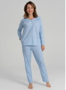 Pijama dama WADIMA 104726 albastru deschis