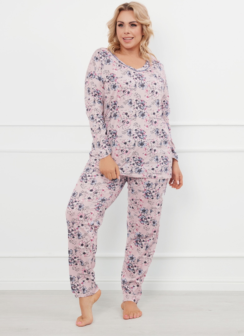 Pijama pentru femei ITALIAN FASHION TOLIANA lung print