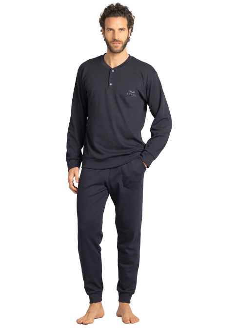 Pijama bărbați ARMATA DI MARE 2396 NAVY BLUE INTERLOCK