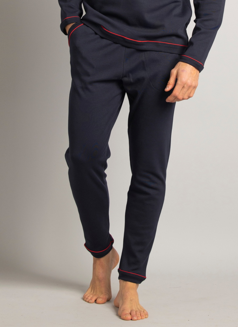 Pijama bărbați ARMATA DI MARE 2401 NAVY BLUE INTERLOCK