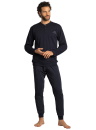 Pijama bărbați ARMATA DI MARE 2404 NAVY BLUE INTERLOCK