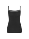 Dámské košile TRIUMPH FEEL OF MODAL SPAGHETTI TOP BLACK