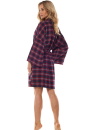 Halat dama L&L 2474 ROXY albastru închis FLANEL