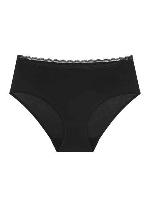 Chiloți dama TRIUMPH FEEL OF COTTON MIDI 2P BLACK