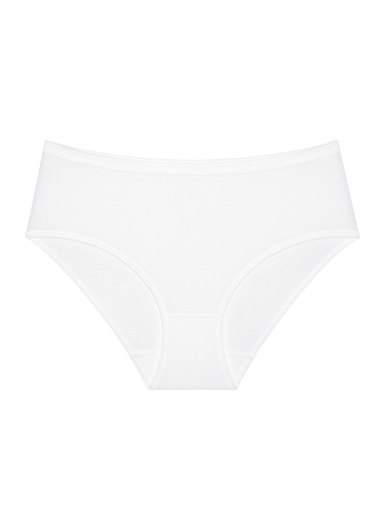 Chiloți dama TRIUMPH SENSE OF COTTON MIDI 2P WHITE