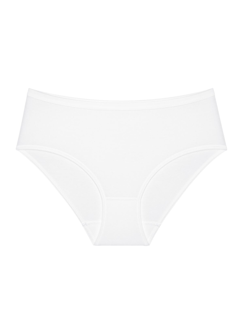 Chiloți dama TRIUMPH SENSE OF COTTON MIDI 2P WHITE