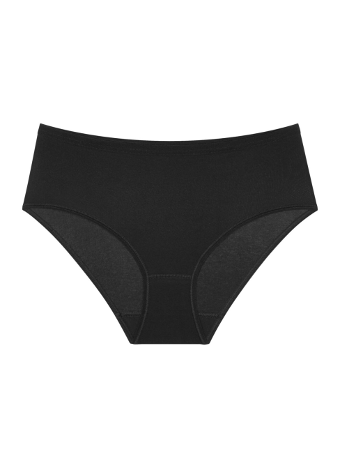 Chiloți dama TRIUMPH SENSE OF COTTON MIDI 2P BLACK