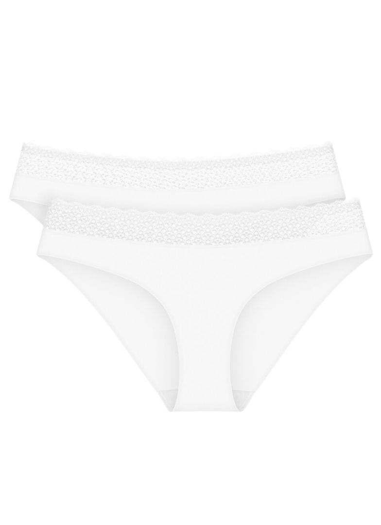 Majtki damskie Triumph Feel of Modal Tai 2P White