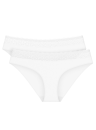 Majtki damskie Triumph Feel of Modal Tai 2P White