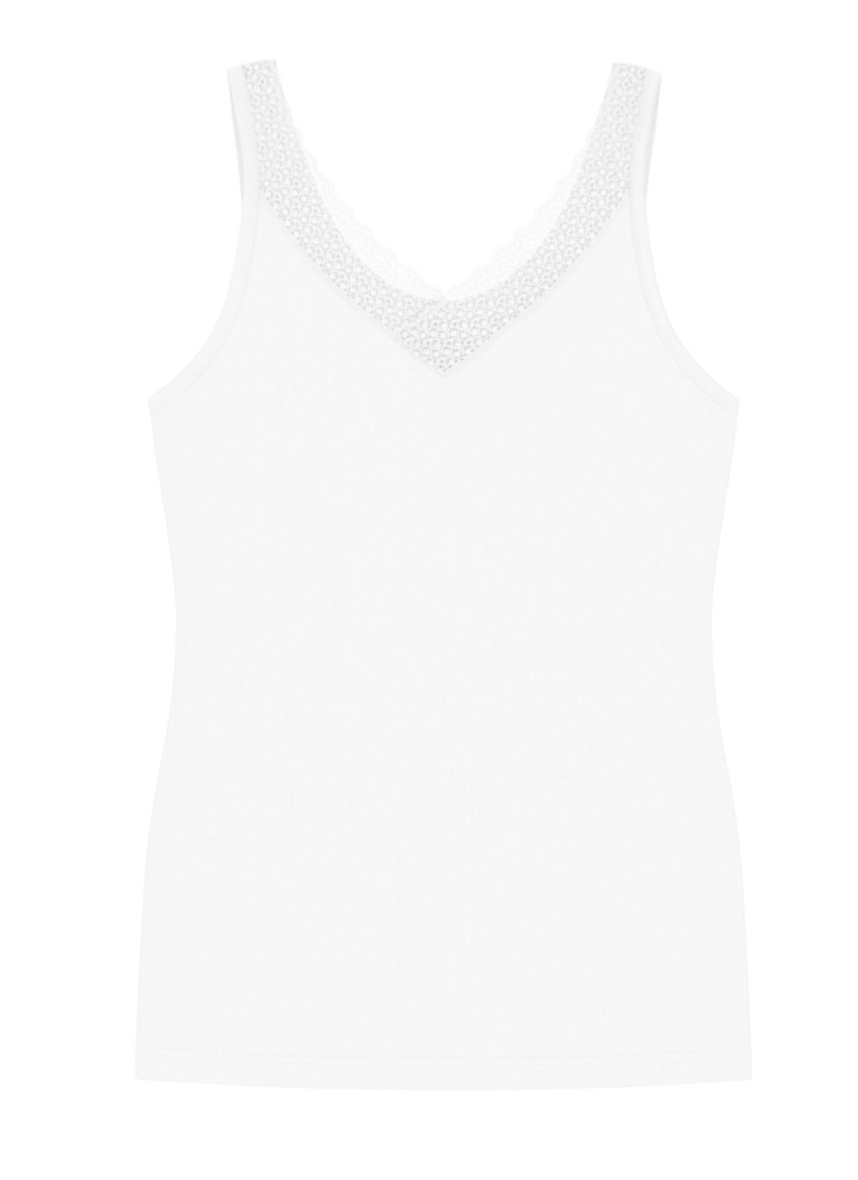 Dámské košile TRIUMPH FEEL OF MODAL TANK TOP WHITE