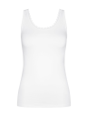 Dámské košile TRIUMPH FEEL OF COTTON TANK TOP WHITE