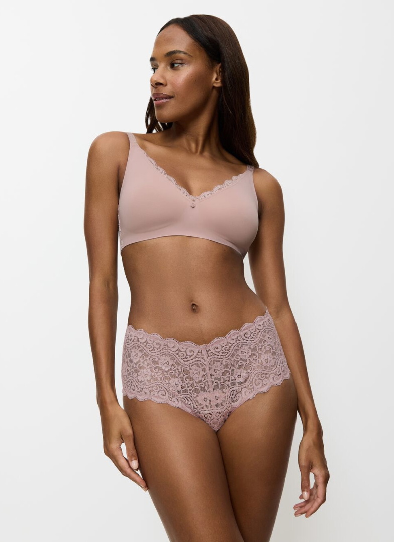 Majtki damskie Triumph Amourette Maxi Mauve Rose