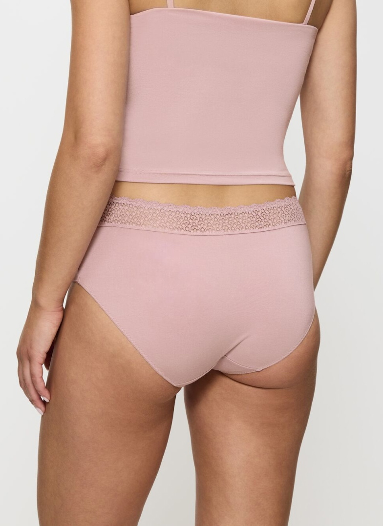 Dámské kalhotky TRIUMPH FEEL OF MODAL MIDI MAUVE ROSE