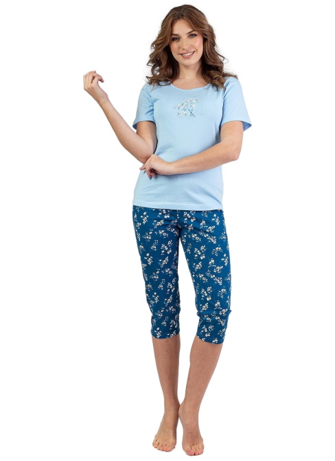 Pijama dama REGINA 700 albastru