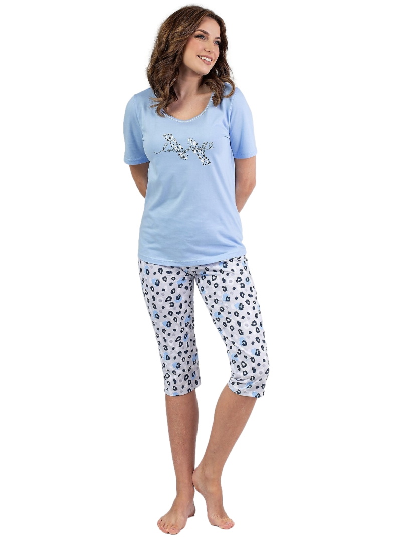 Pijama dama REGINA 689 albastru