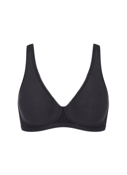 Biustonosz sloggi Basic+ Soft Bra Black