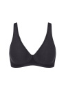 Biustonosz sloggi Basic+ Soft Bra Black