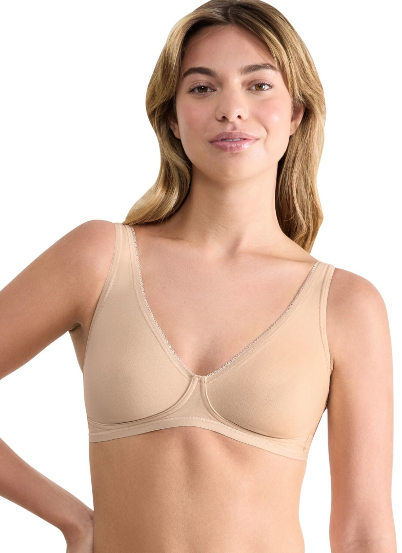 Biustonosz sloggi Basic+ Soft Bra Skin