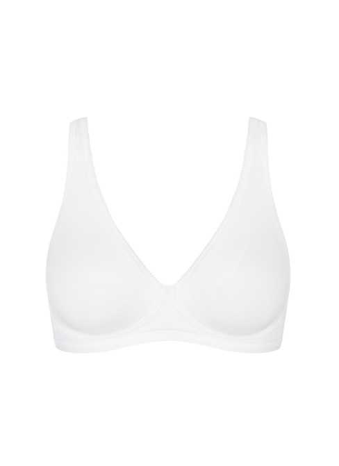 Biustonosz sloggi Basic+ Soft Bra White