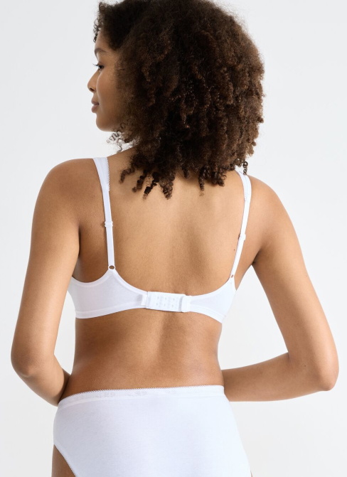 Biustonosz sloggi Basic+ Soft Bra White