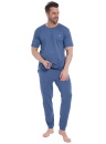 Pijama bărbați CORNETTE 462/287 LOFOTEN blugi